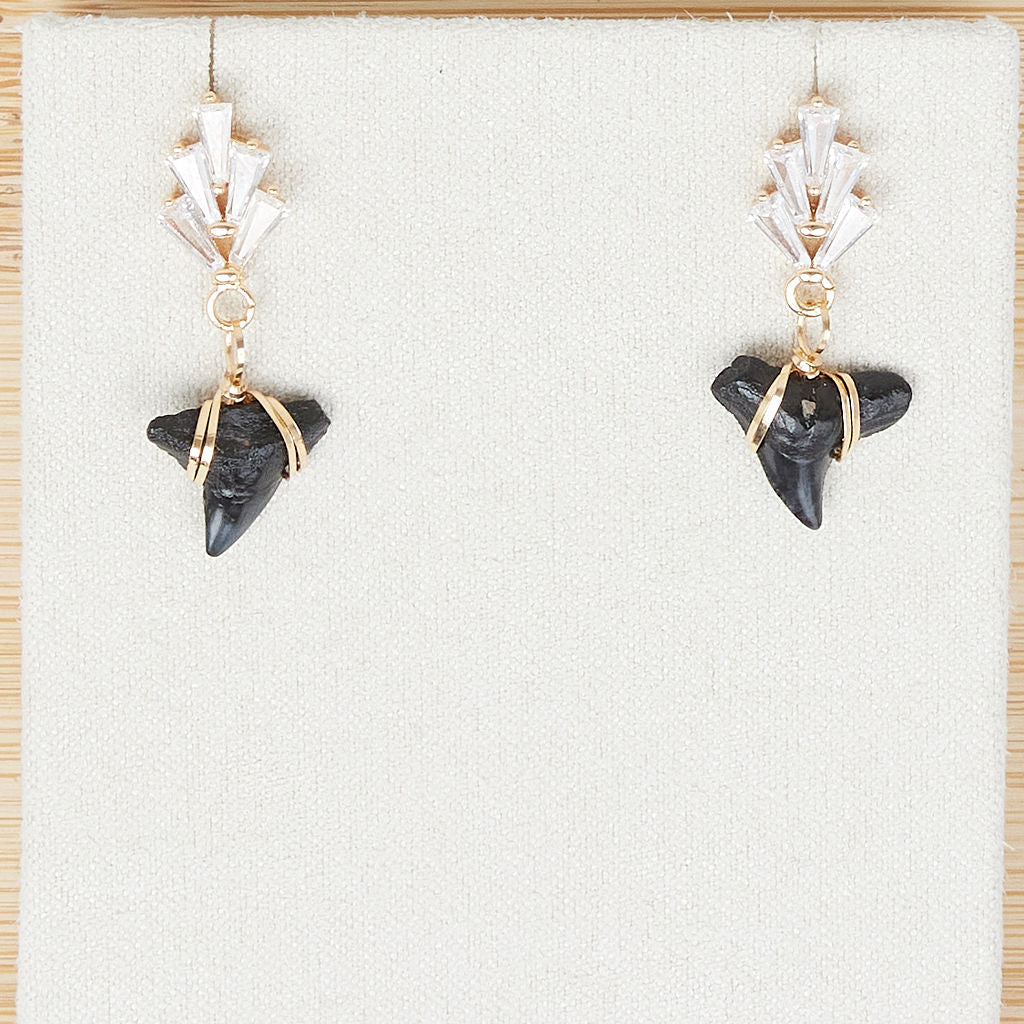 Ocean Drop Stud Earrings