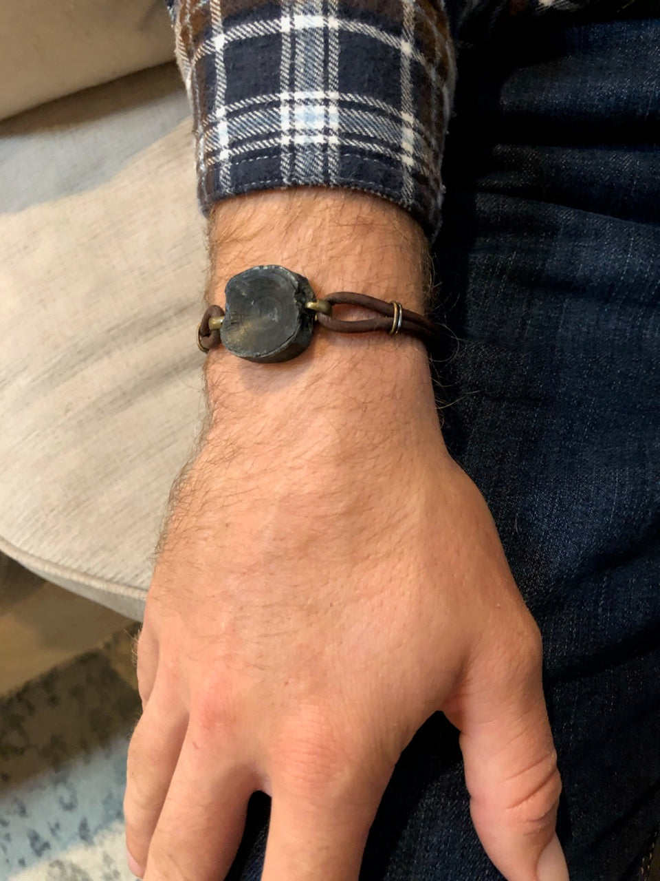 Vertebracelet: Dark Brown Series - Foxy Fossils