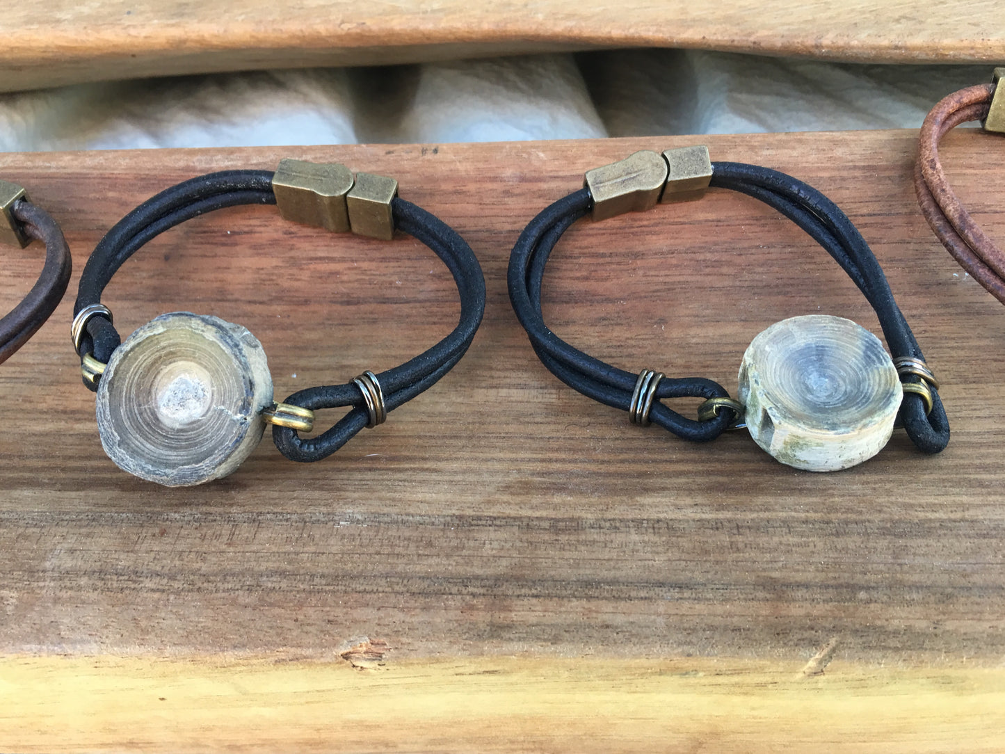 Vertebracelet: Matte Black Series - Foxy Fossils