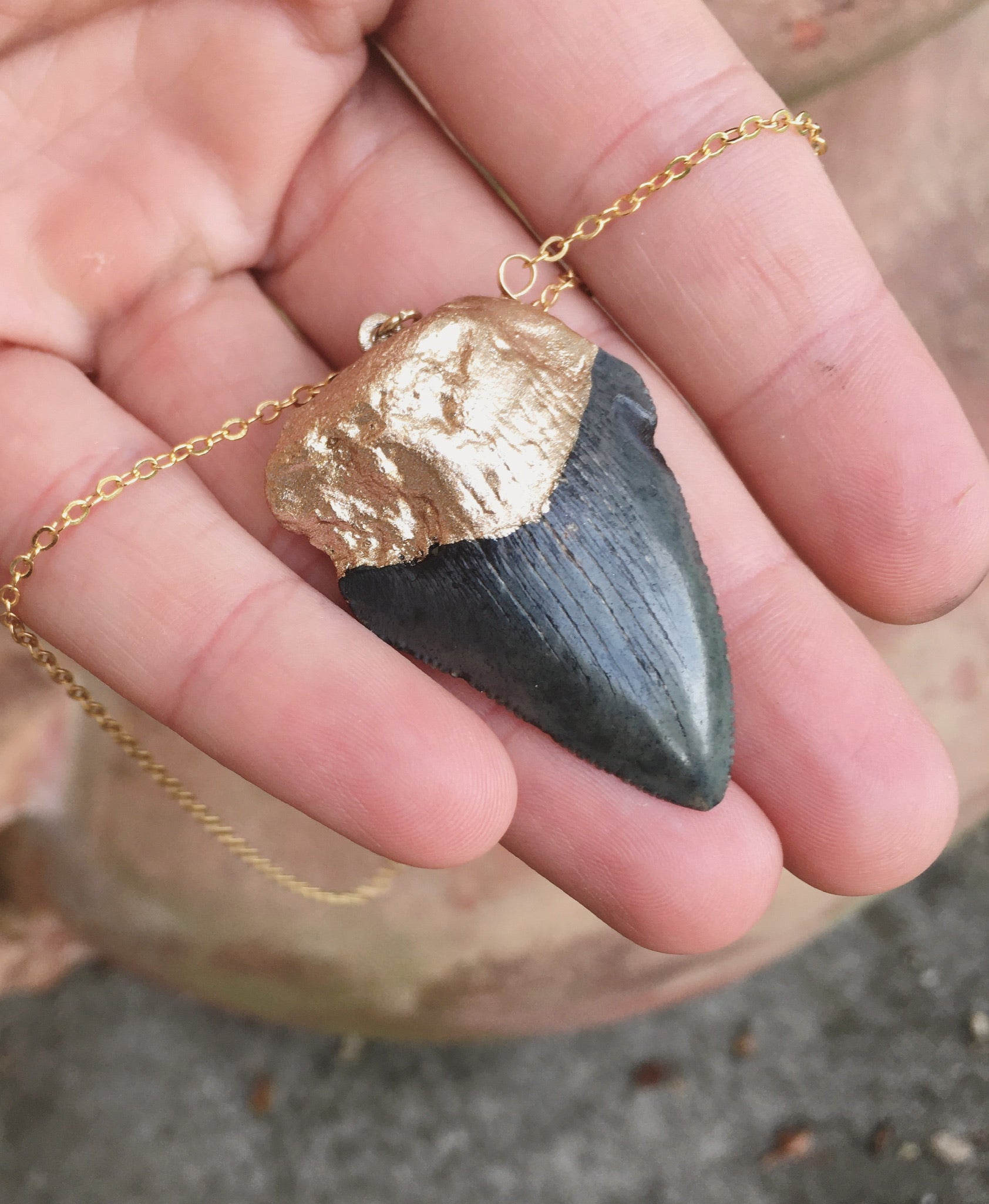 Mosasaurus Tooth Pendant Copper Dinosaur Tooth, Real Nepal | Ubuy