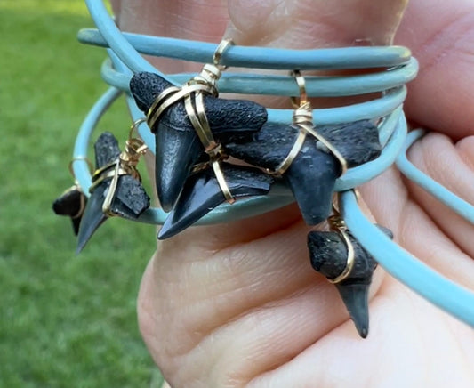 Leather Shark Tooth Necklace