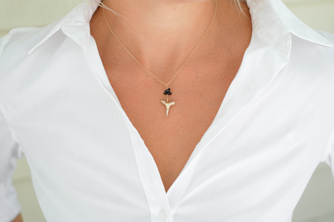All Necklaces | Real Shark Tooth Necklaces - Foxy Fossils